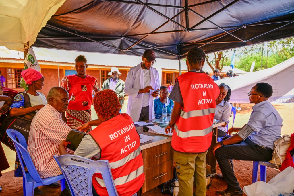 Free cancer screening medical camp at Kathwana primary school in Tharaka Nithi County